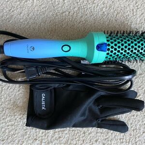 Calista Blue and Black Hair Styling Brush